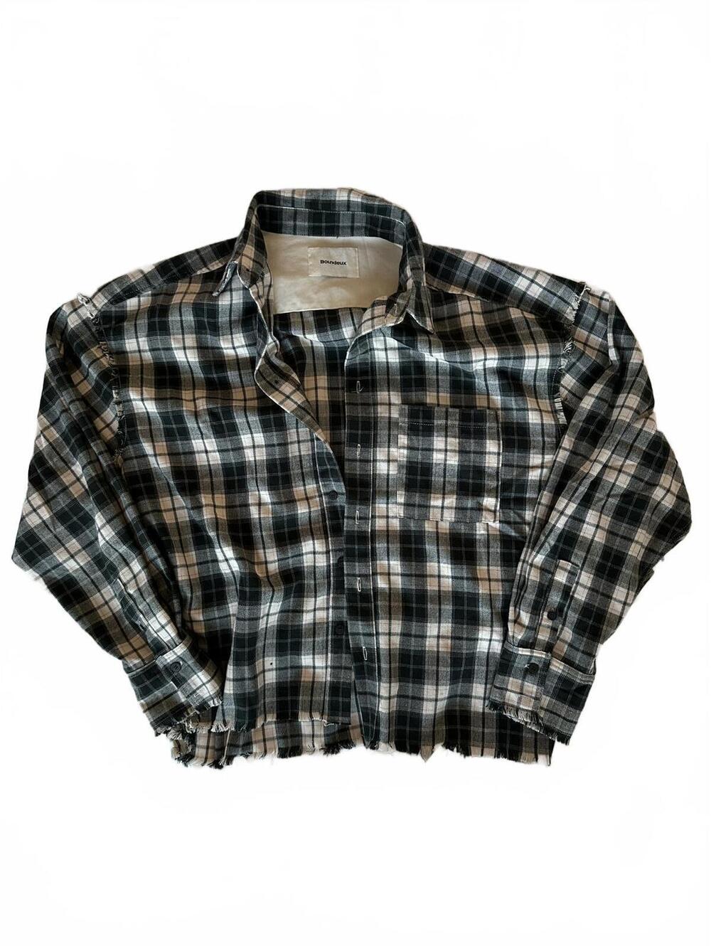 Bound2 Flannel Button Up Shirt Size XL